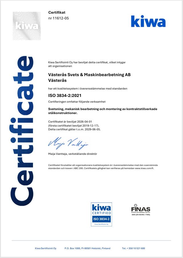 ISO 14001 certifikat