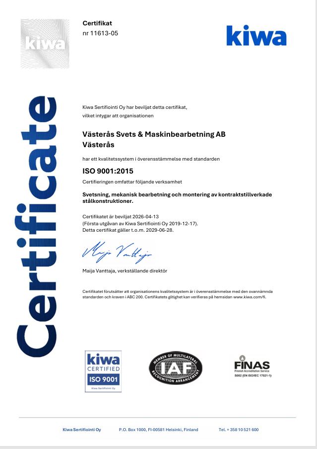 ISO 14001 certifikat